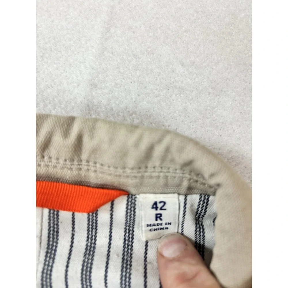 Boden Mens 42R Cotton Sport Coat 2 Button Jacket Smart Casual Khaki Preppy‎